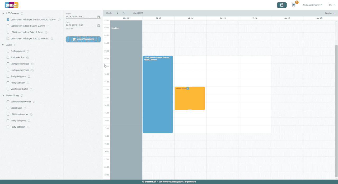 Vermietungssoftware für deine Eventtechnik